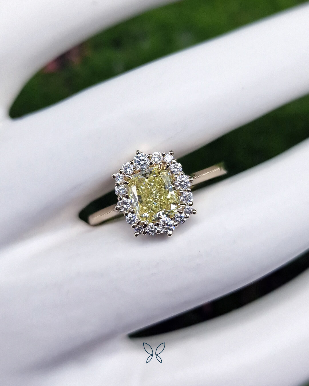 Diamante fancy yellow